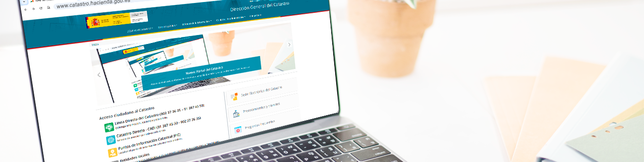 Banner nuevo Portal del Catastro