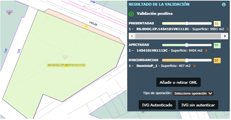 Imagen ejemplo IVGA negativo